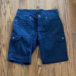 Kuhl Navy Blue Cargo Shorts Women’s Sz 4